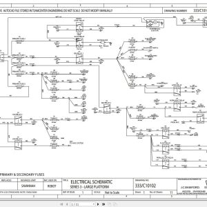 JCB Loader 250T T3 GE0 2018 2020 Electrical and Hydraulic Diagram (1)