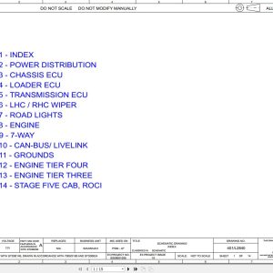 JCB Loader 270 NA T4F GE0 2021 2025 Electrical and Hydraulic Diagram (1)