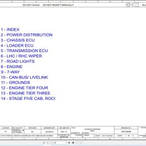 JCB Loader 270T NA T4F GE0 2021 2025 Electrical and Hydraulic Diagram (1)