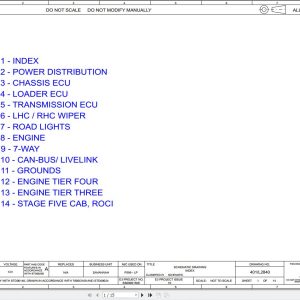 JCB Loader 270T ROW T3 GE0 2021 2025 Electrical and Hydraulic Diagram (1)