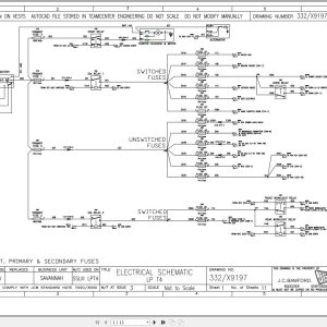 JCB Loader 270T T4F GE0 2017 2021 Electrical and Hydraulic Diagram (1)
