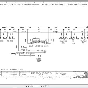JCB Loader 280 T4F GE0 2013 2017 Electrical and Hydraulic Diagram (1)