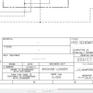 JCB Loader 2CX T3 2011 2015 Hydraulic Diagram (1)