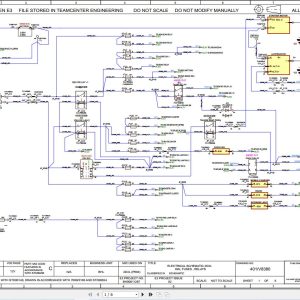 JCB Loader 2DXL BS3 HAR Electrical and Hydraulic Diagram (1)