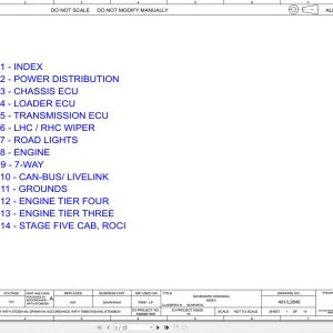 JCB Loader 300 NA T4F GE0 2022 2025 Electrical and Hydraulic Diagram (1)