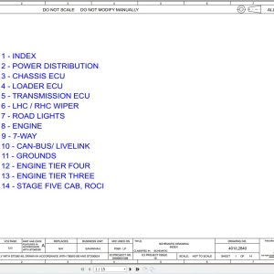 JCB Loader 300T ROW T3 GE0 2021 2025 Electrical and Hydraulic Diagram (1)