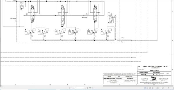 JCB Loader 300T STV GE0 Electrical and Hydraulic Diagram Jcb Loader 300T Stv Ge0 Electrical And Hydraulic Diagram (3)