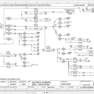 JCB Loader 320T T3 GE0 2011 2017 Electrical and Hydraulic Diagram (1)