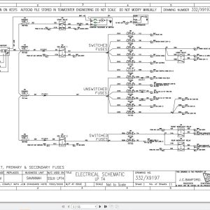 JCB Loader 325T T4F GE0 2014 2021 Electrical and Hydraulic Diagram (1)