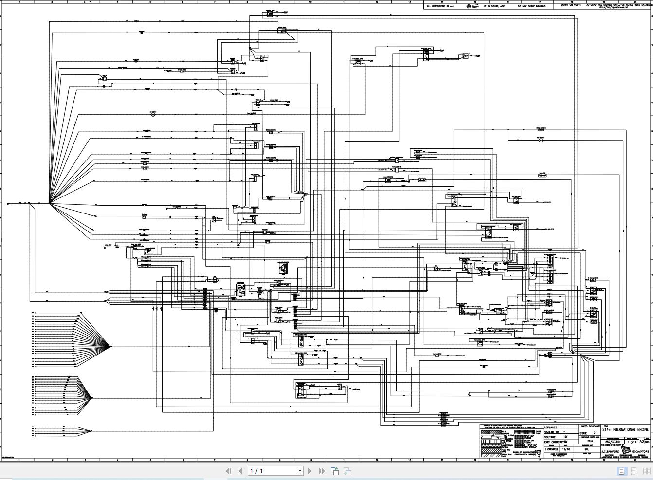 JCB Loader 3C T2 9B9 2006 2013 Electrical Diagram (2)