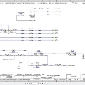 JCB Loader 3CX Compact T4F 2015 2025 Electrical and Hydraulic Diagram (1)