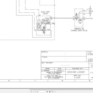 JCB Loader 3CX T2 MCW3CX4 2019 2022 Electrical and Hydraulic Diagram (1)