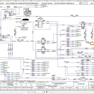JCB Loader 3CX T2 MCW3CXT 2019 2022 Electrical and Hydraulic Diagram (1)