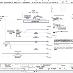 JCB Loader 3CX T4F JCB 2012 2025 Electrical and Hydraulic Diagram (1)