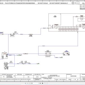 JCB Loader 3CXG T4F GE0 2014 2018 Electrical and Hydraulic Diagram (1)
