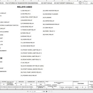 JCB Loader 3DX PLUS CEV Stage IV 2020 2025 Electrical and Hydraulic Diagram (1)