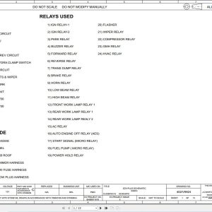 JCB Loader 3DX PLUS CEV Stage V 2022 2025 Electrical and Hydraulic Diagram (1)