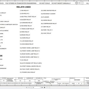 JCB Loader 3DX SUPER CEV Stage IV 2019 2025 Electrical and Hydraulic Diagram (1)