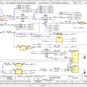 JCB Loader 3DX T2 2018 2020 Electrical and Hydraulic Diagram (1)