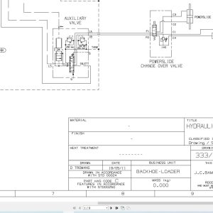 JCB Loader 4CX T2 9B9 2013 Electrical and Hydraulic Diagram (1)