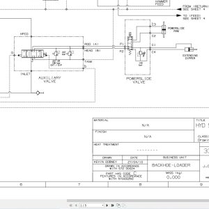 JCB Loader 4CX T2 MCW 2019 2022 Electrical and Hydraulic Diagram (1)