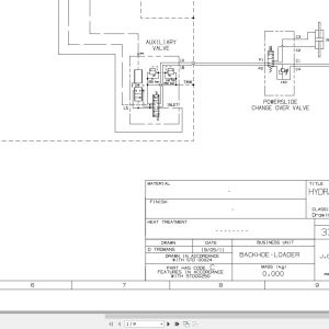 JCB Loader 4CX T3 JCB 2006 2025 Electrical and Hydraulic Diagram (1)