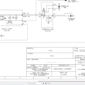 JCB Loader 5CX T3 2014 2022 Electrical and Hydraulic Diagram (1)