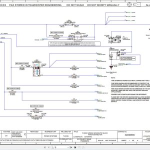 JCB Loader 5CX T4F Electrical and Hydraulic Diagram (1)