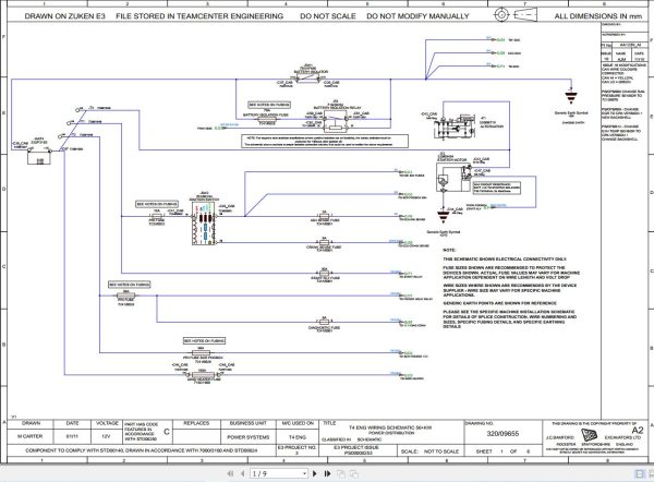 Jcb Loader 5Cx T4F Electrical And Hydraulic Diagram (1)