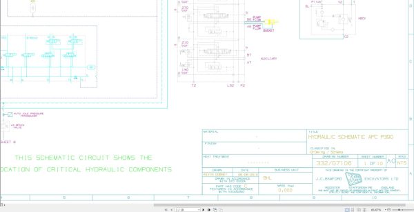 Jcb Loader 5Cx T4F Electrical And Hydraulic Diagram (2)