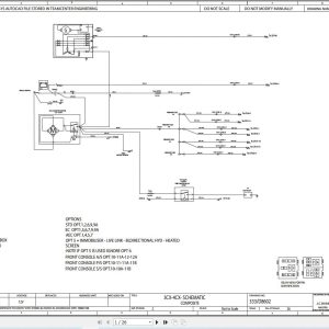 JCB Loader 5CX T4i 2017 2022 Electrical and Hydraulic Diagram (1)