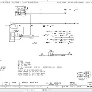 JCB Loader 5CX Wastemaster T4F 2015 2020 Electrical and Hydraulic Diagram (1)