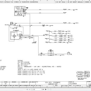 JCB Loader 5CX Wastemaster T4i 2014 2016 Electrical and Hydraulic Diagram (1)