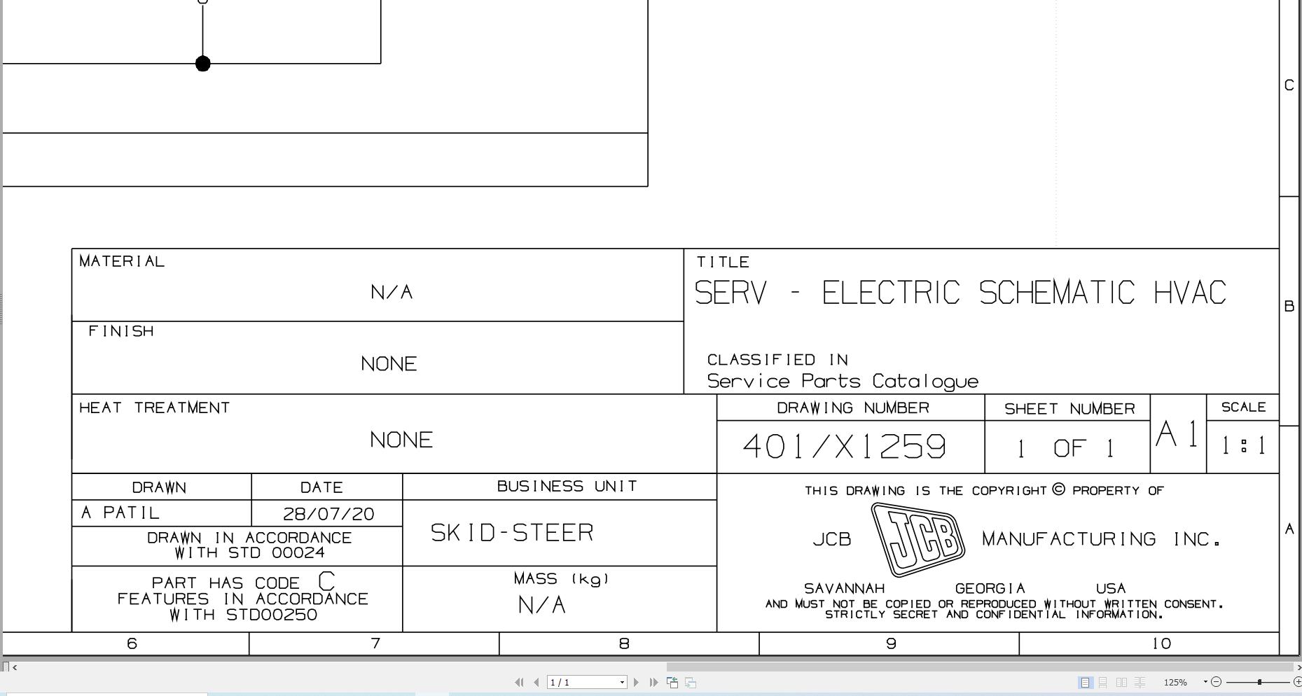 JCB Loader MC105C T3 2012 2014 Electrical Diagram (1)