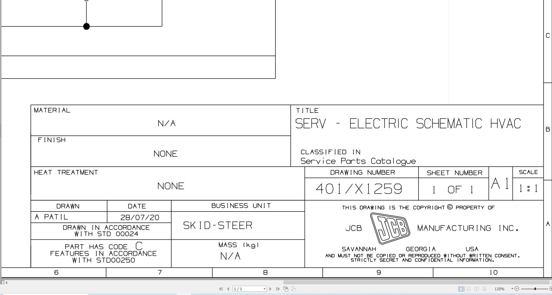 JCB Loader MC70C T4F 2013 2020 Electrical Diagram (1)