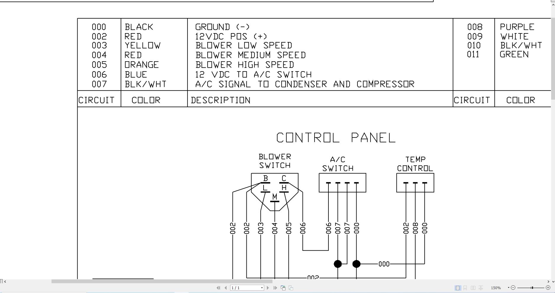 JCB Loader MC70C T4F 2013 2020 Electrical Diagram (2)