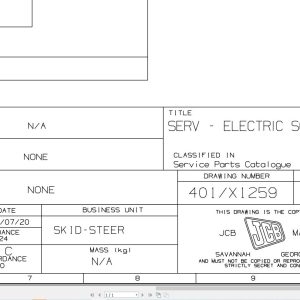JCB Loader MCT145C T3 2012 2013 Electrical Diagram (1)