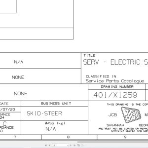 JCB Loader ROBOT 1110 T0 2001 2003 Electrical Diagram (1)