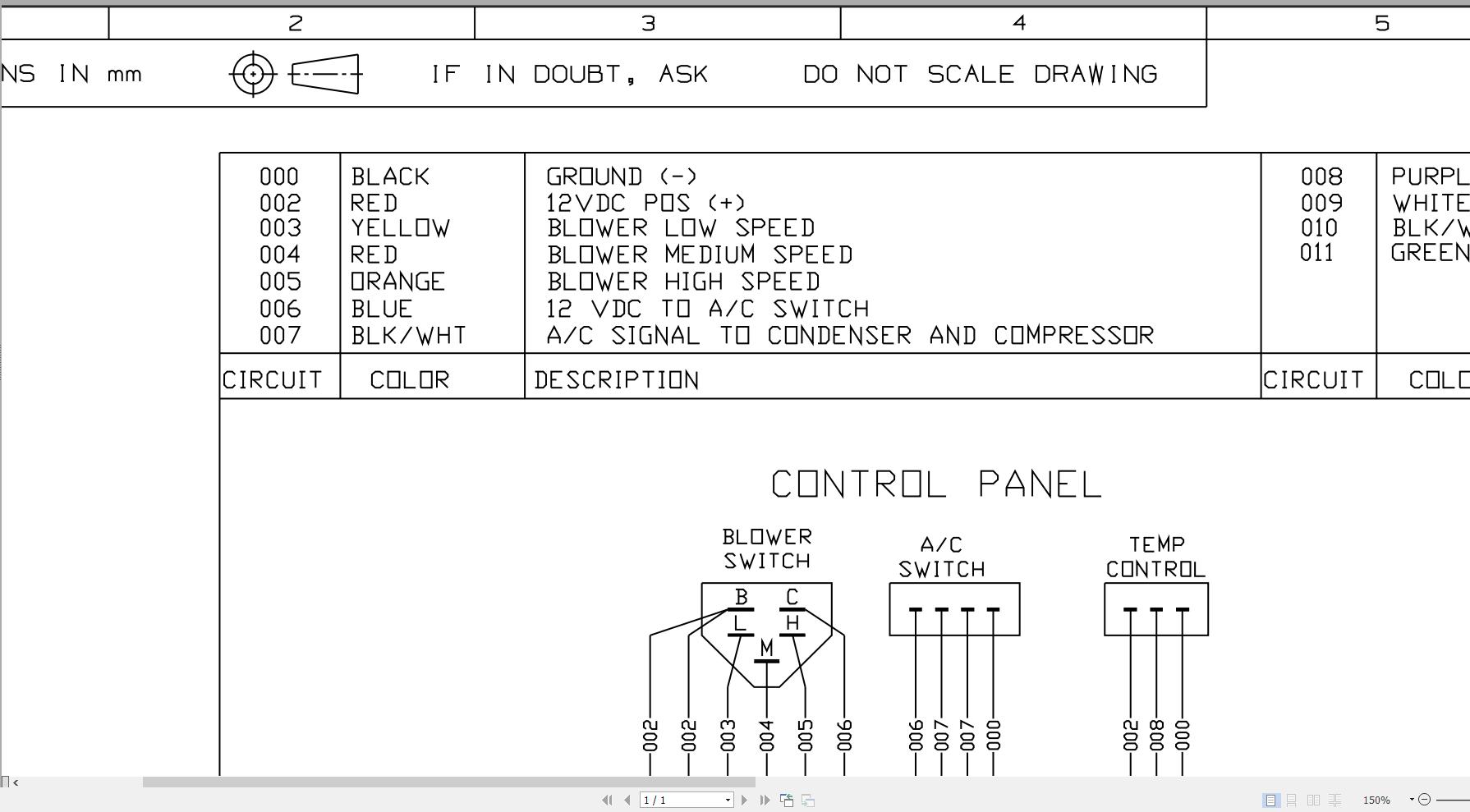 JCB Loader ROBOT 1110 T3 2008 2011 Electrical Diagram (2)
