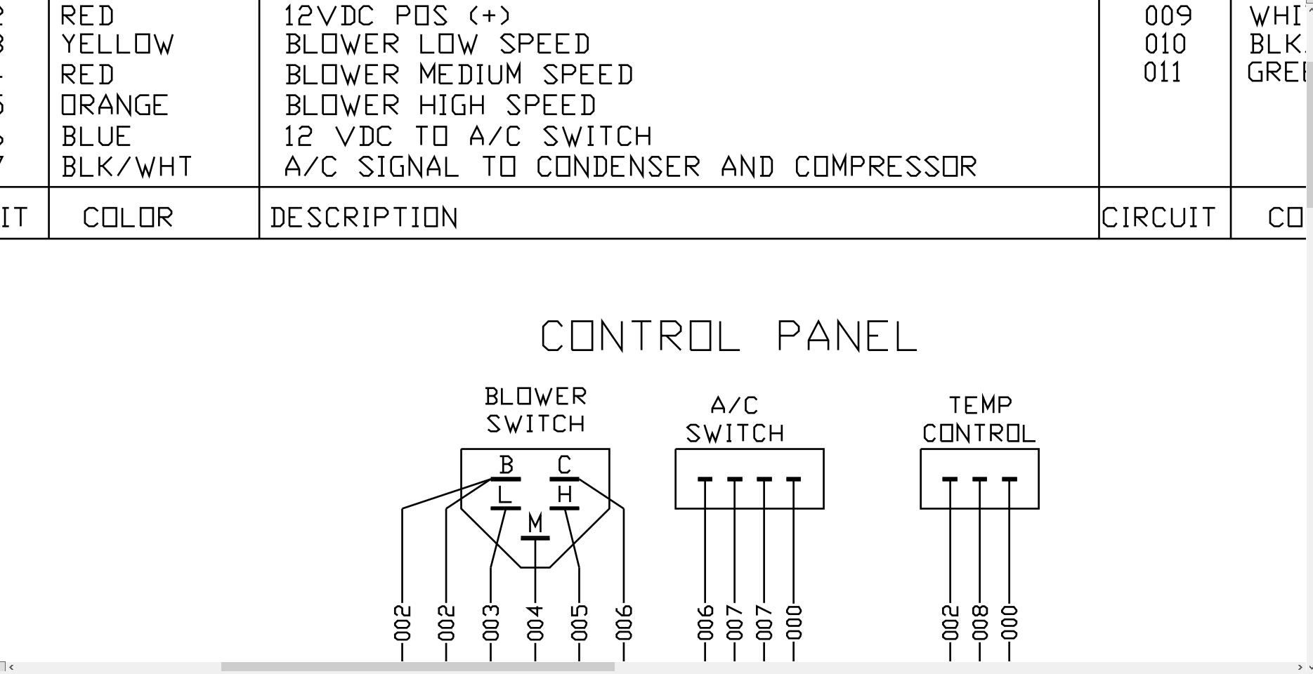 JCB Loader ROBOT 1110T H F T0 2001 2003 Electrical Diagram (2)