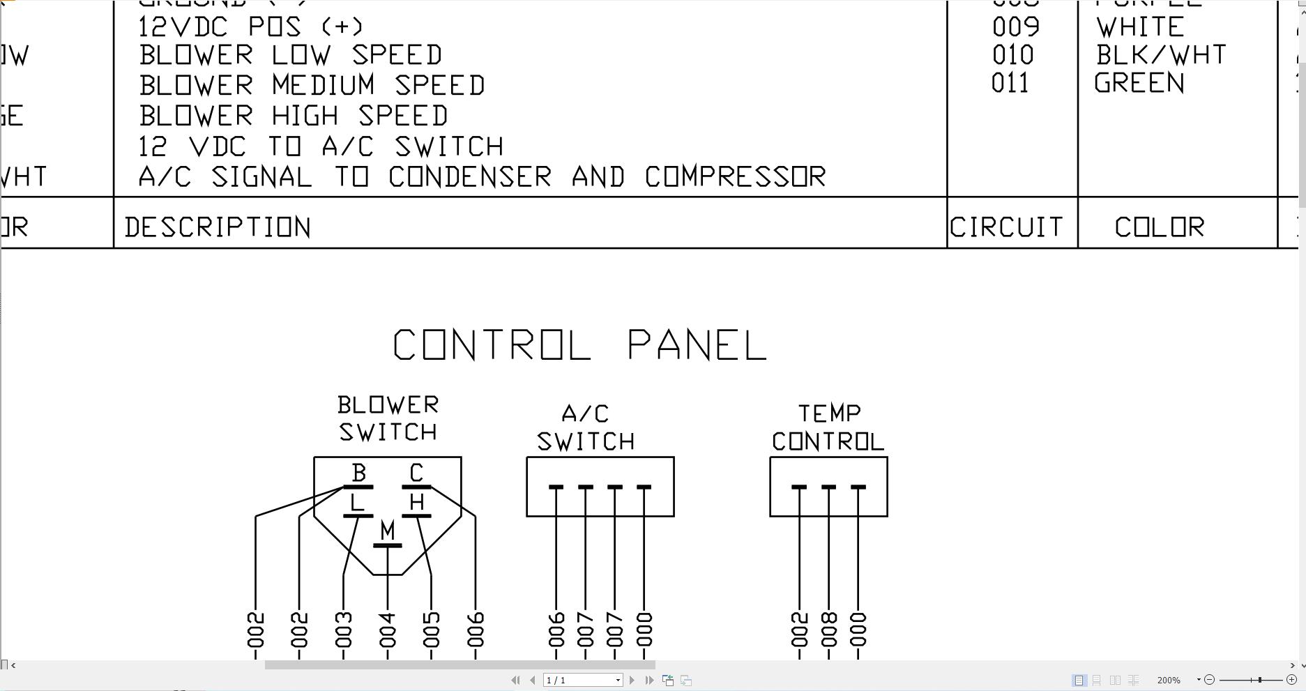 JCB Loader ROBOT 1110T H F T3 2008 2011 Electrical Diagram (2)