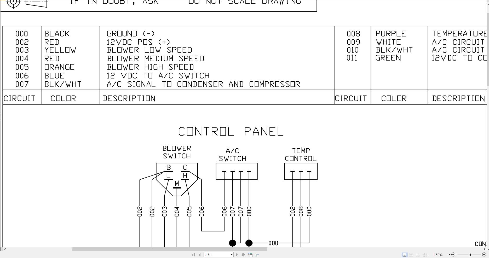 JCB Loader ROBOT 160 H F T3 2007 2012 Electrical Diagram (2)