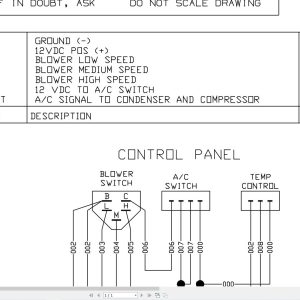 Jcb Loader Robot 160 T2 2001 2008 Electrical Diagram (2)