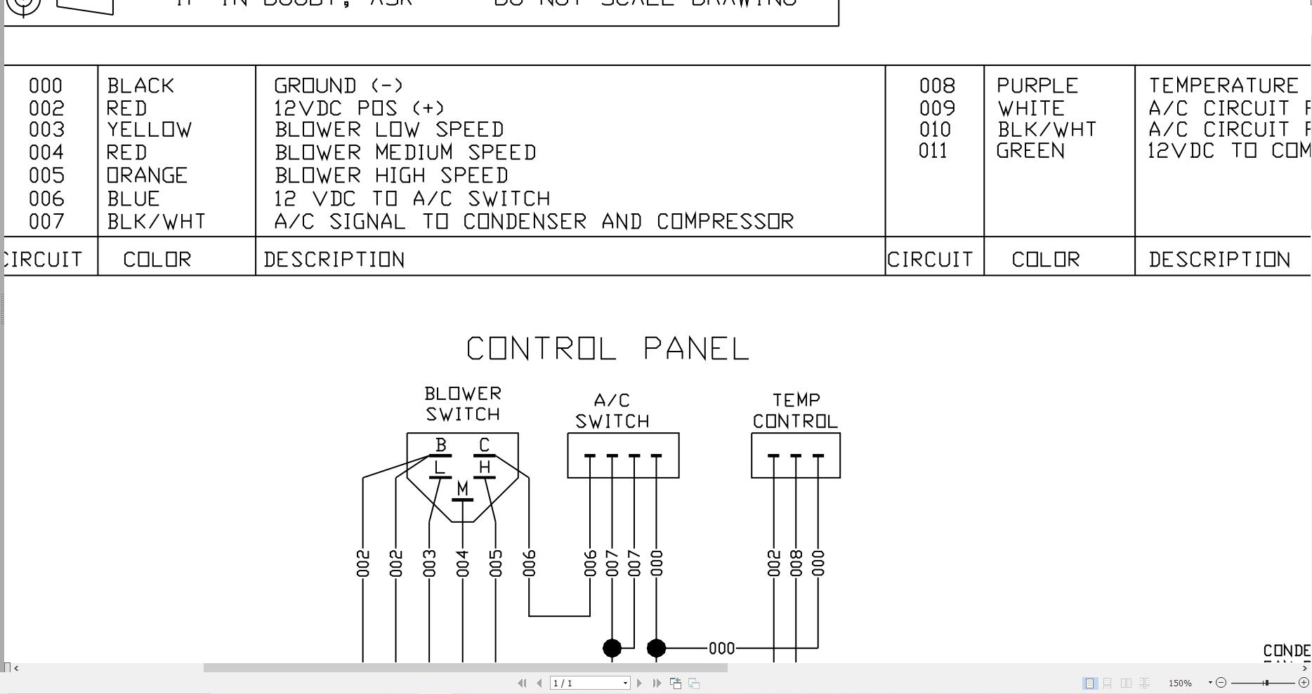 JCB Loader ROBOT 160 T3 2008 2011 Electrical Diagram (2)