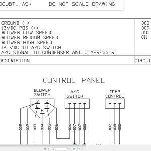 Jcb Loader Robot 170 T0 1999 2001 Electrical Diagram (2)