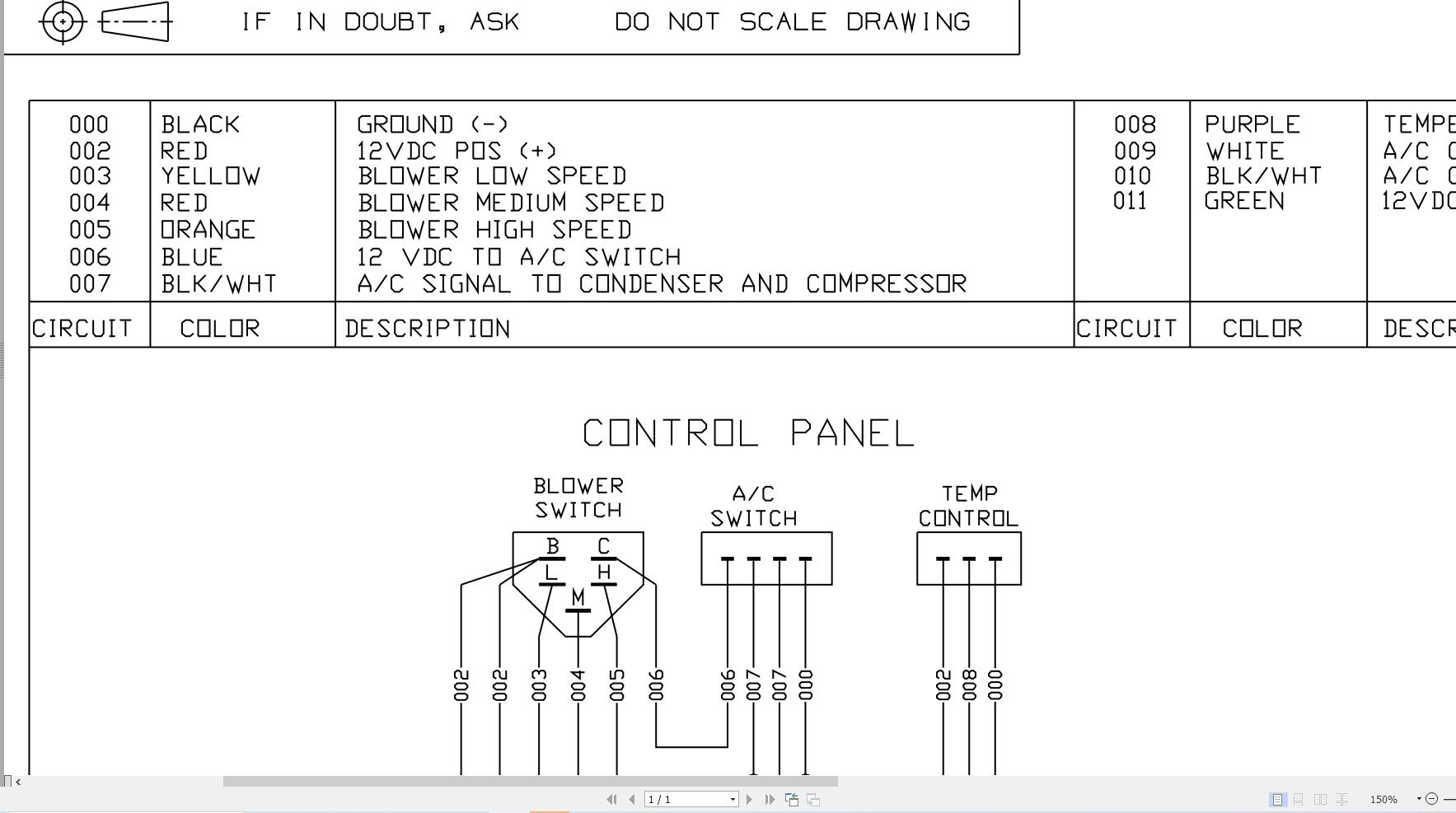 JCB Loader ROBOT 180 H F T2 2006 2009 Electrical Diagram (2)