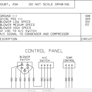 Jcb Loader Robot 180 T2 2006 2009 Electrical Diagram (2)