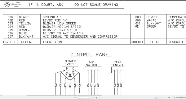 Jcb Loader Robot 180 T2 2006 2009 Electrical Diagram (2)
