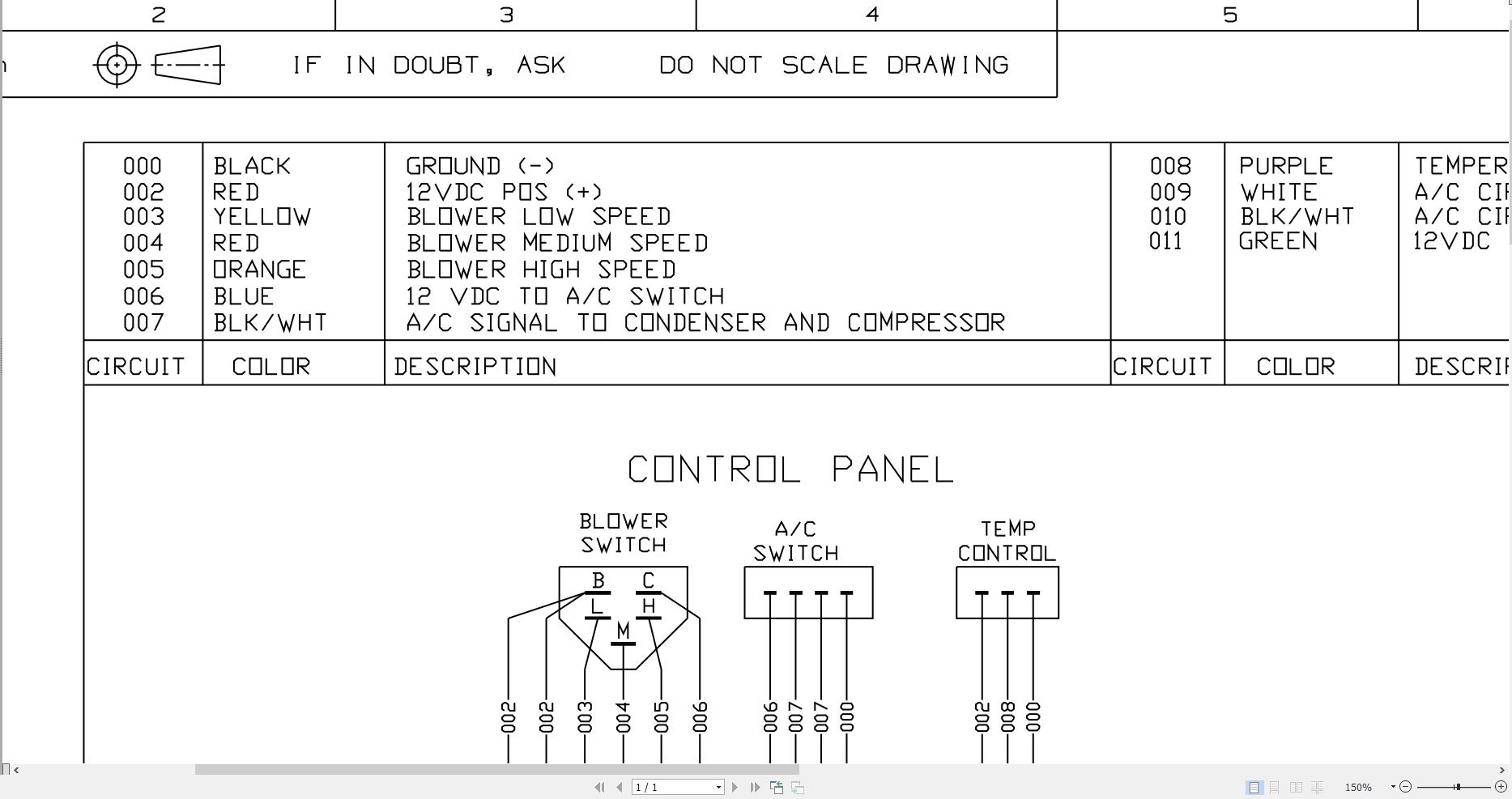 JCB Loader ROBOT 180 T3 2008 2011 Electrical Diagram (2)