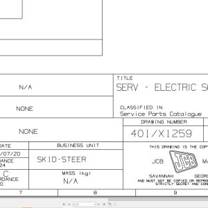 JCB Loader ROBOT 180T T2 2005 2009 Electrical Diagram (1)